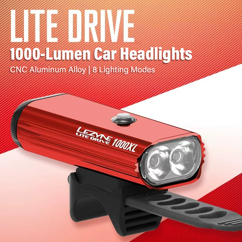 LEZYNE 1000 Lumen Bicycle Ligh - Rechargeable Bicycle Headlight 1000 Lumen ulasan dan harga