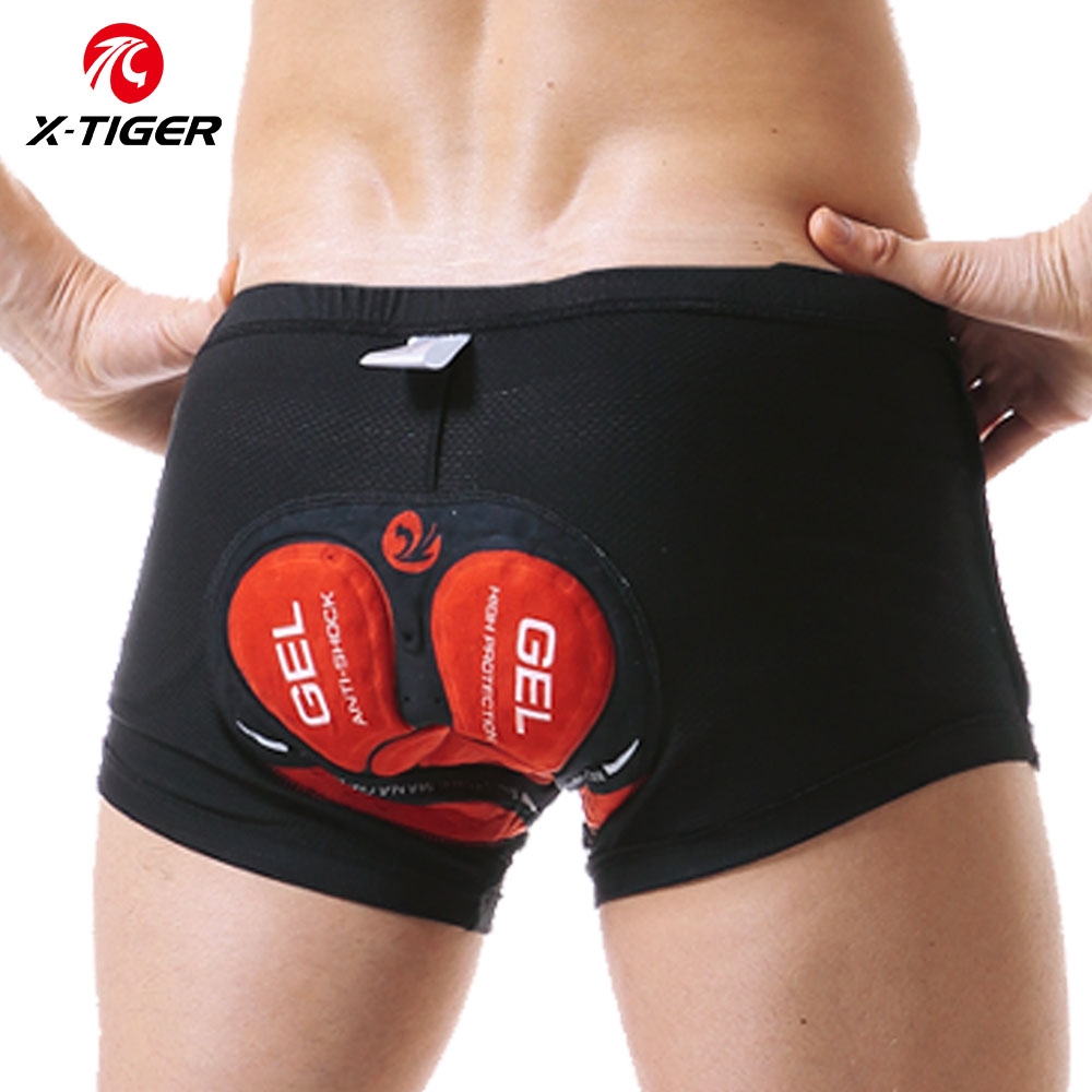X-Tiger Cycling Shorts Breatha - Padded Cycling Shorts 5D Gel ulasan dan harga