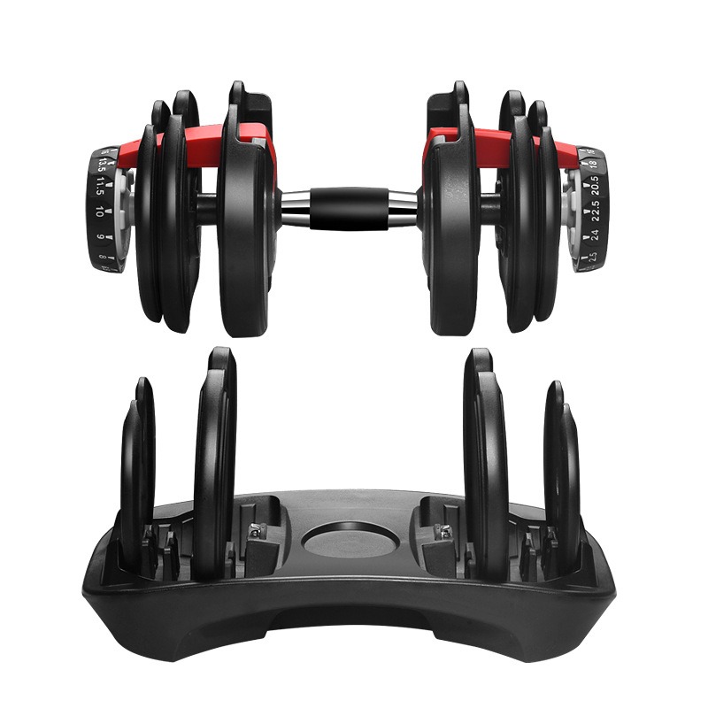 15-Level Quick-Adjust Dumbbell - Adjustable Dumbbell Pair 40Kg ulasan dan harga
