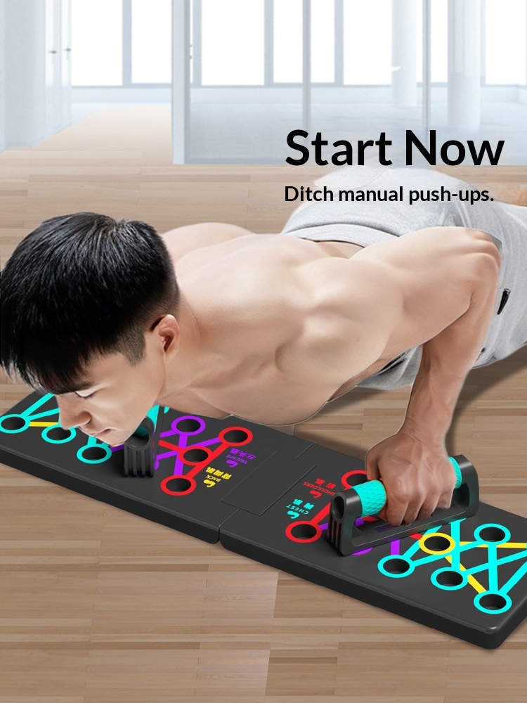 Push-up Training Board Stand N - Push Up Board Foldable Multi Function ulasan dan harga