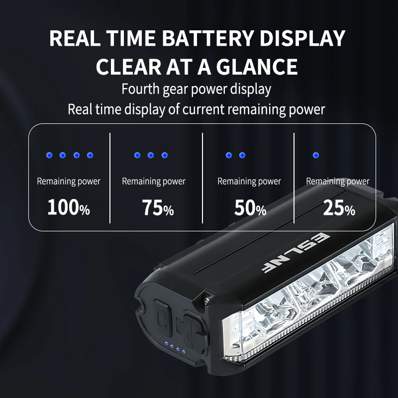 ESLNF 1000 Lumen USB Rechargea - Rechargeable Bicycle Headlight 1000 Lumen ulasan dan harga