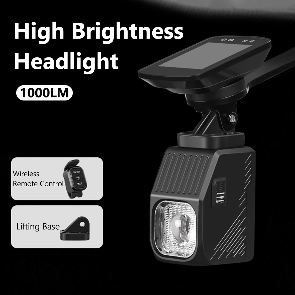 1000 Lumens High Brightness Ro - Rechargeable Bicycle Headlight 1000 Lumen ulasan dan harga