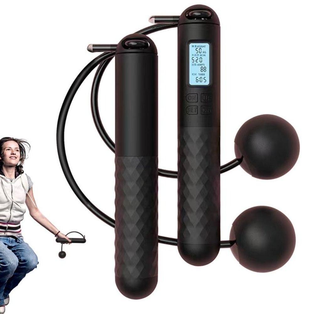 Cordless Ropeless Jump Rope An - Smart Jump Rope Digital Counter ulasan dan harga