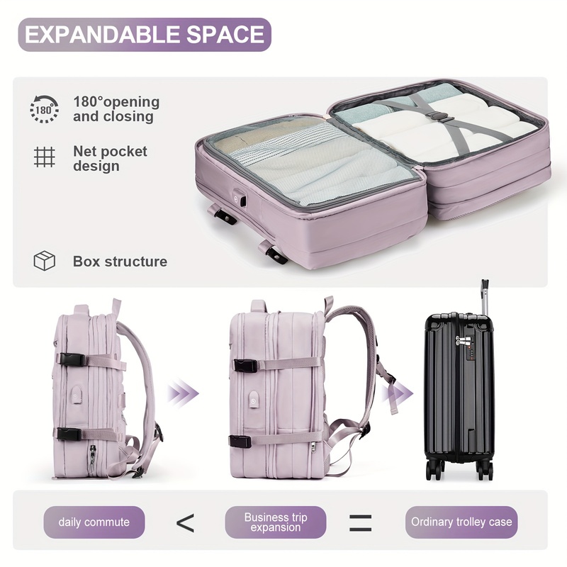 Hiking Backpack Large Capacity - Hiking ulasan dan harga