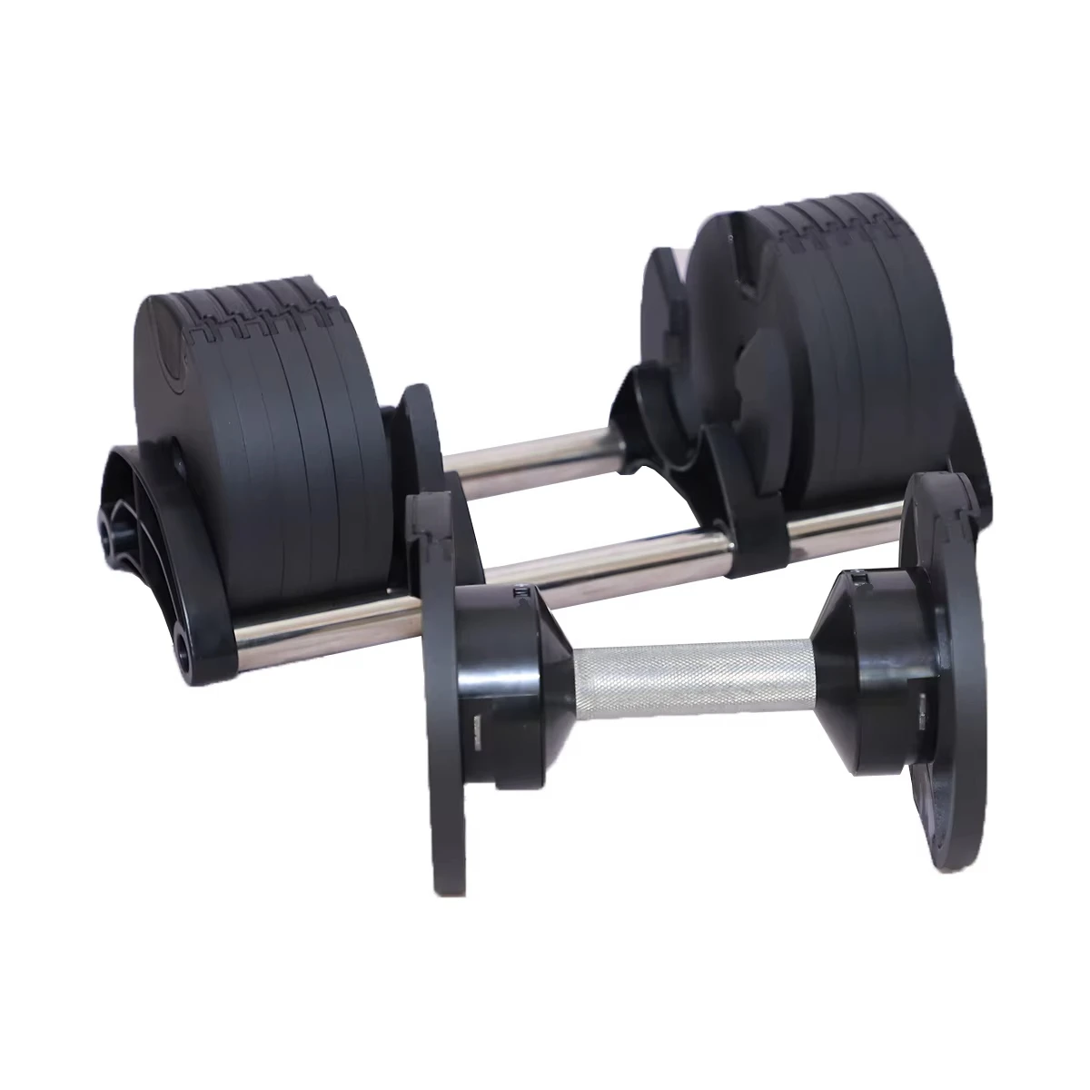 Adjustable Gym Fitness Barbell - Adjustable Dumbbell Pair 40Kg ulasan dan harga