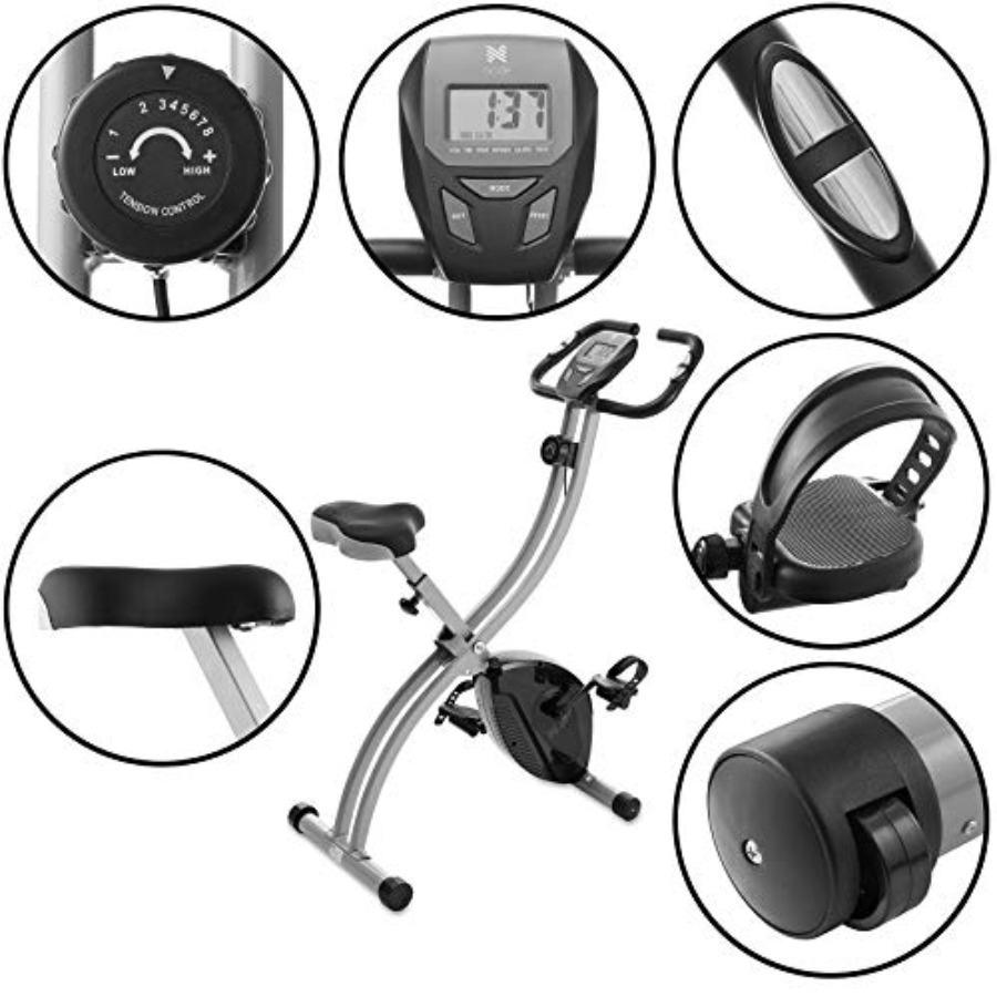 Indoor Cycling Bike - Folding  - Exercise Bike Magnetic Resistance ulasan dan harga