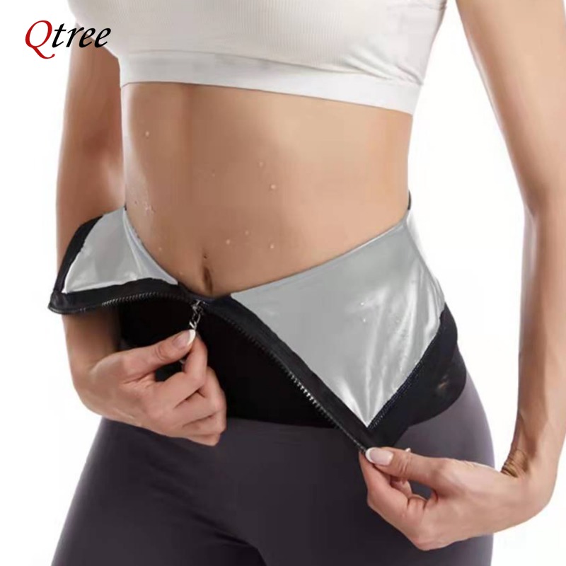 Qtree Women Waist Trainer Body - Sweat Waist Trainer Belt Neoprene ulasan dan harga