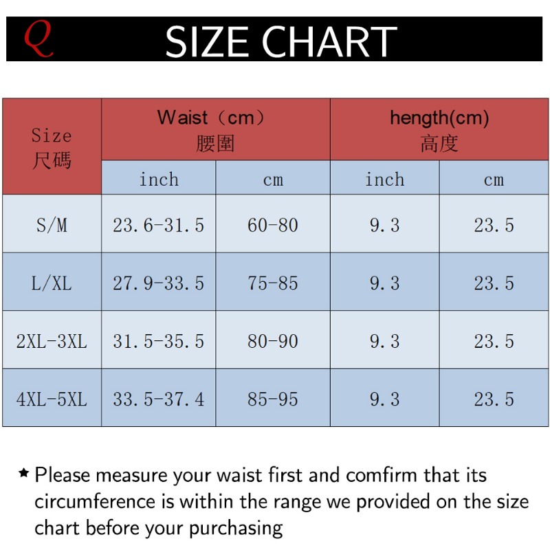 Qtree Women Waist Trainer Body - Sweat Waist Trainer Belt Neoprene ulasan dan harga