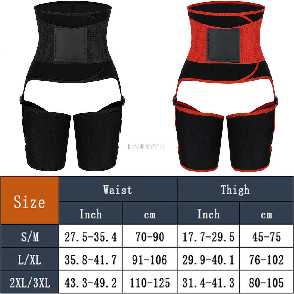 3 in 1 waist and thigh trimmer - Sweat Waist Trainer Belt Neoprene ulasan dan harga